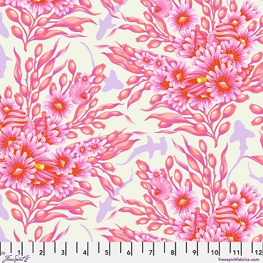 Tula Pink - Floral Reef - Shadow Sharks - PWTP267 - Delphine