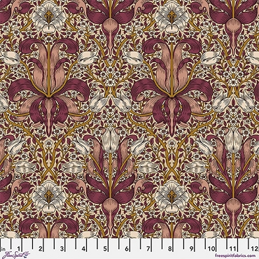 Lodden - The Original Morris & Co. - Free Spirit - Spring Thicket - PWWM148 - Barbed Berry