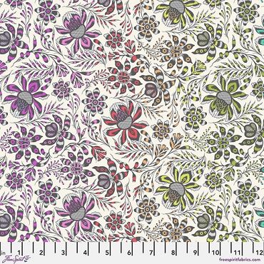 Tula Pink - Roar - Wild Vines - 227 - Mist