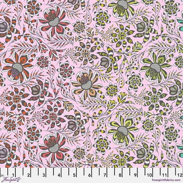 Tula Pink - Roar - Wild Vines - 227 - Blush