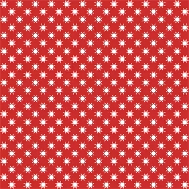   Star Spangled Beauty by Kimberbell Designs - Maywood Studio - Red Tiny Quilt Stars - MAS - 10845 - R