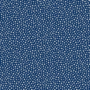   Star Spangled Beauty by Kimberbell Designs - Maywood Studio - Navy Sparkle Stars - MAS - 10846 - N