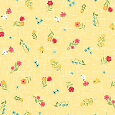 Sippin' on Sunshine - Maywood Studio - Yellow Ditsy on Texture - 11076M - S