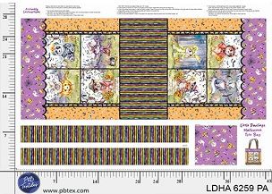 Little Darlings Halloween - P & B Textiles - 6259 - PA