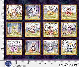 Little Darlings Halloween - P & B Textiles - 6181 - PA