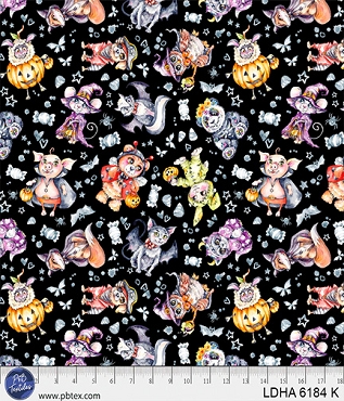 Little Darlings Halloween - P & B Textiles - 6184 - K