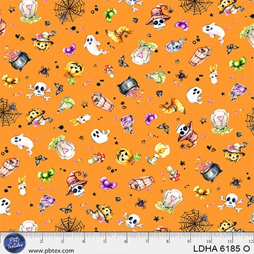 Little Darlings Halloween - P & B Textiles - 6185 - O