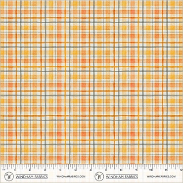 Happy Haunting - Windham - 55186 - 2 - Halloween Plaid - Mist