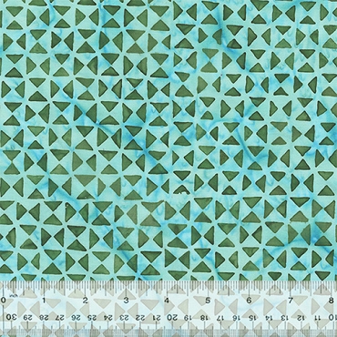 Stenographer's Notebook -  Anthology Batiks - Pattern Palace - 722Q - 2 - Fern