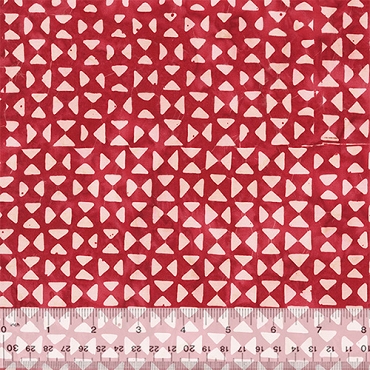Stenographer's Notebook -  Anthology Batiks - Pattern Palace - 722Q - 3 - Ruby