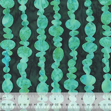 Stenographer's Notebook -  Anthology Batiks - Stone Stacks - 725Q - 2 - Deep Sea