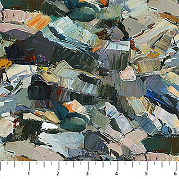 Silent Lake - Northcott - Rocks - DP27256 - 94 - Gray