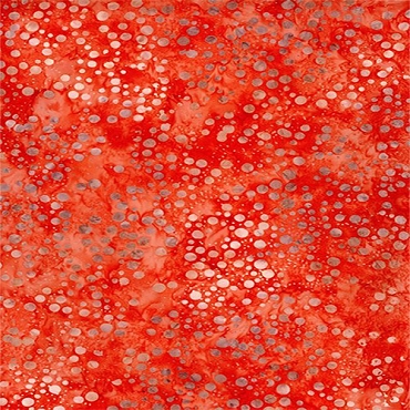 Tonga Batik - Starfish - Timeless Treasures - Floating Pearls -  B8166 - Coral