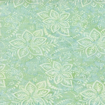 Tonga Batik - Gulf Coast - Timeless Treasures -Hibiscus - B6874 - Aloe