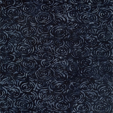 Tonga Batik - Gulf Coast - Timeless Treasures - Rose Top Outlines - B8768 - Harbor