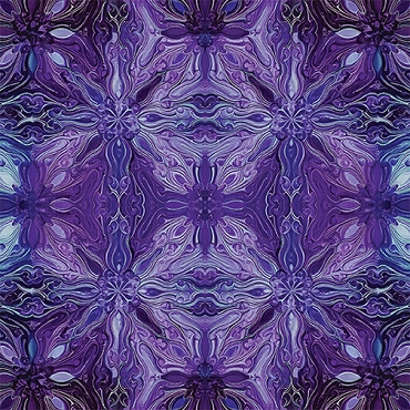 Incandescent -  Paula Nadelstern - Benartex - Reflections Amethyst - 16786 - 65