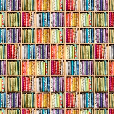 The Secret Life of Squirrels  IV - Clothworks - Y4897 - 55 - Fabric Shelves - Multi