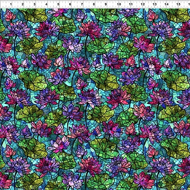 Dear Clara - In The Beginning - 5DCL - 1 - Water Lilies Multi
