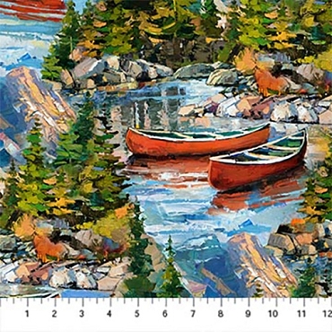 Canoe Lake - Northcott - 29232 - 44 - Scenic Blue/Multi