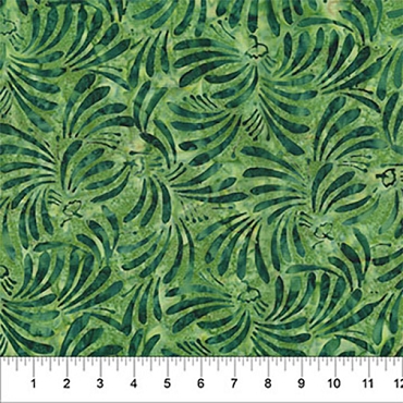 Jasmine Jewels - Northcott - 82083 - 74 - Fan - Olive