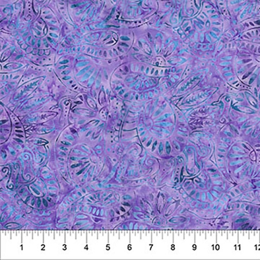 Jasmine Jewels - Northcott - 82082 - 83 - Paisley - Violet