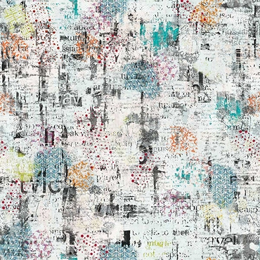 Free Falling - Studio E Fabrics - 9026 - 11 - Paper Match - Pearl