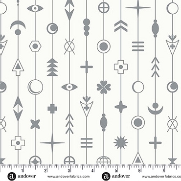 Sun Print Whisper - Andover - A - 1554 - C - Cloud Gaze