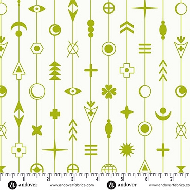 Sun Print Whisper - Andover - A - 1554 - V - Moss Gaze