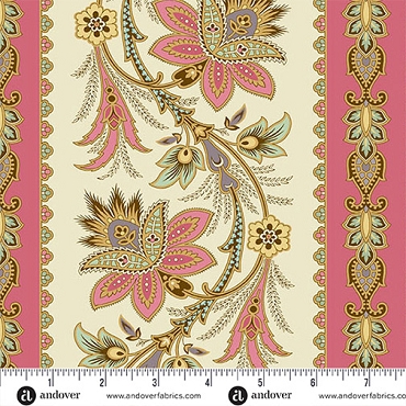 Holbrook by Max and Louise - Andover - A - 1536 - E - Raspberry Sue