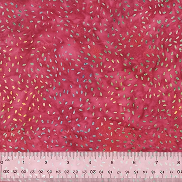Sesame - Anthology Batiks - 896Q - 9 - Strawberry