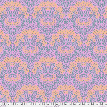 Kaffe x Morris & Co - Free Spirit - PW - KW007 - Michaelmas Daisy - Pink