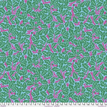 Kaffe x Morris & Co - Free Spirit - PW - KW003 - Oak - Turquoise 
