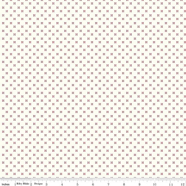 Radiant Ruby - Riley Blake - Dots - 17266 - Cloud