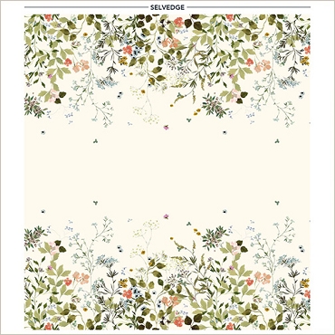 Bloomfield - Windham - Wild Blooms - 54878D - 17 - Ivory