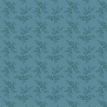 Cottage Florals - Marcus Fabrics - Sprig - R - 261216D - Blue