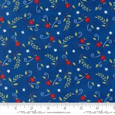 Moda - Red White and Bloom - 56116- 12 - Midnight Blue