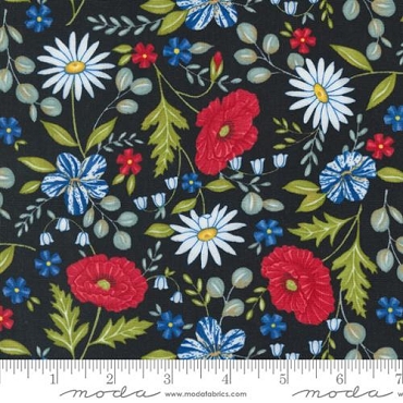Moda - Red White and Bloom - 56110 - 14 - Black