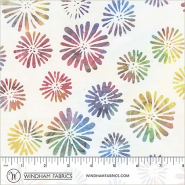 Encore - Anthology Batiks - Blooms - 8105Q - 3
