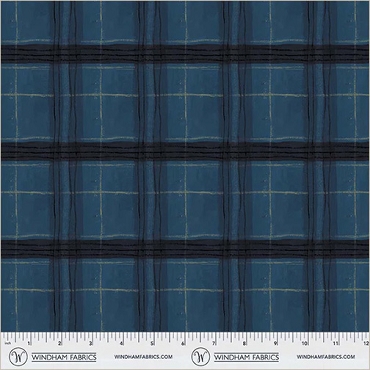 The Plaid One by Marcia Derse - Windham - 54922D - 8 - Window Pane Plaid Night Sky