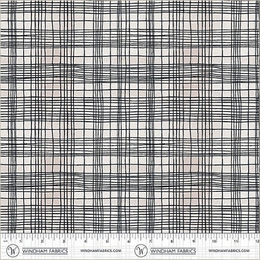 The Plaid One by Marcia Derse - Windham - 54932D - 26 - String Theory Plaid Cosmic Web