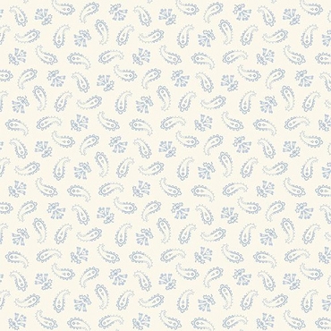 Trendy Toile - Marcus Fabrics - Petite Paisley - 021221D - Sky