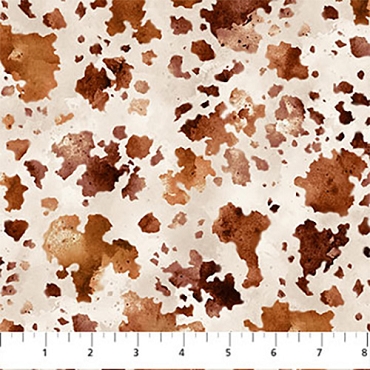 Wild and Free - Northcott - 27608 - 11 - Cream Rust