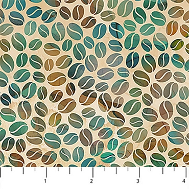Barista - Northcott - Bliss Basic - DP - 27701 - 14 - Ochre Multi