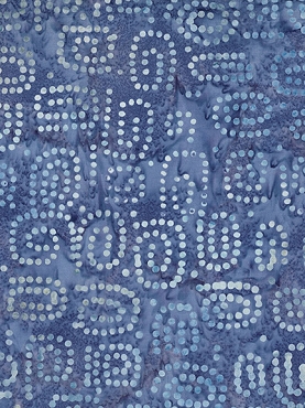 Violet Crush - Wilmington Batiks - Dotty Dots - 22284 - 441 - Blue
