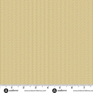 Beach House by Laundry Basket - Andover Fabrics - 1177 - Y - Sand - Gold