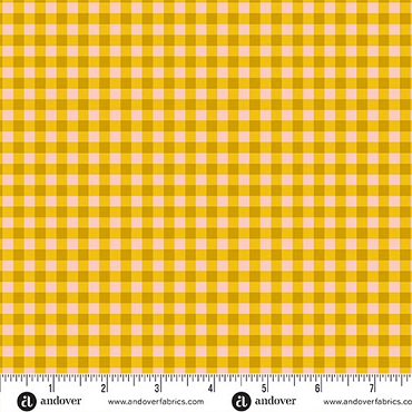 Jinny by Alison Glass - Andover - A - 10328 - Y - Checklist Yarrow