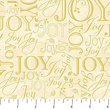 Deck the Halls - Northcott - 29002 - 12 - Beige/Multi