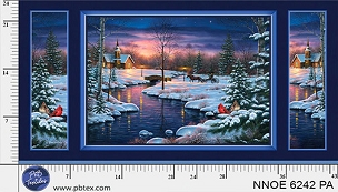 Nature's Noel - P & B Textiles - 6242 - PA - Holy Night
