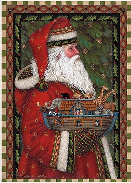 Picture a Christmas - Riley Blake - 17981 - Santa and Ark