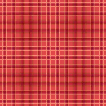 More Christmas Wishes - Riley Blake - Plaid - 16557 - Red